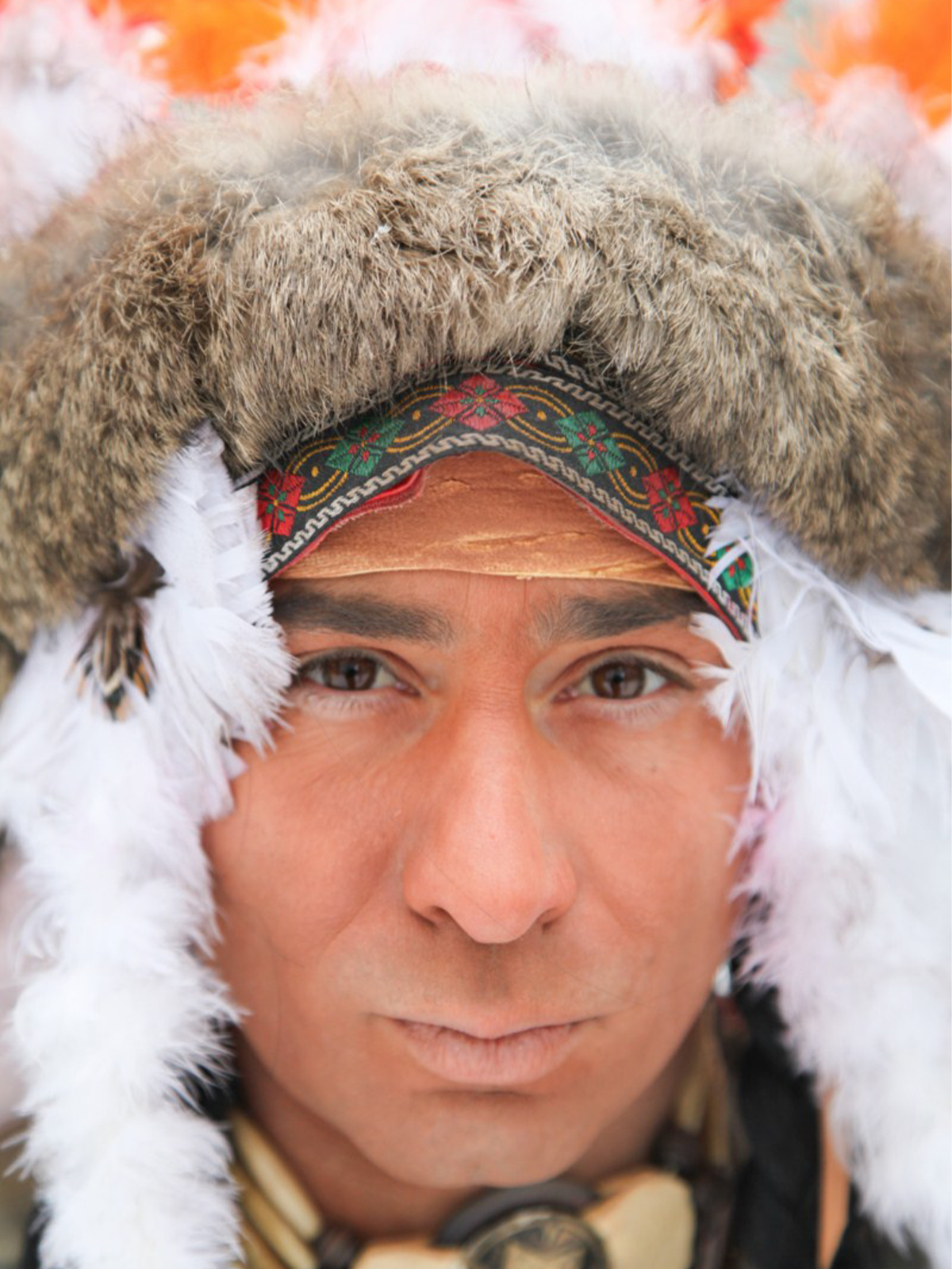 Portrait d'un habitant local